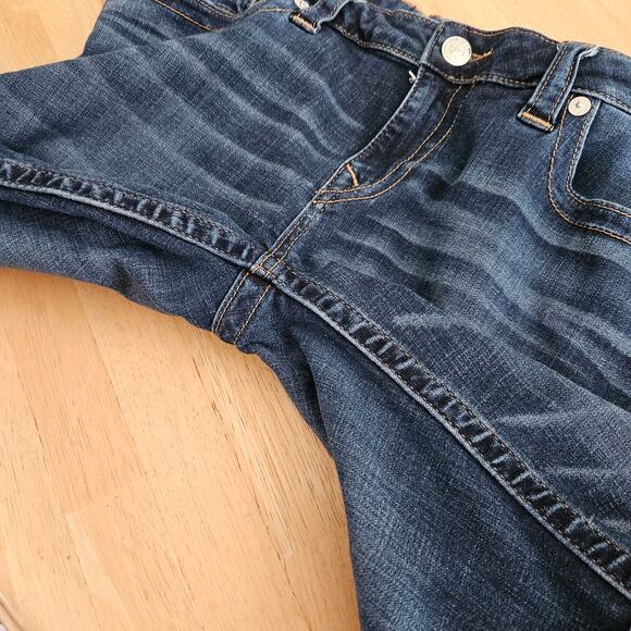 True Religion Knee Length Denim Jean Short Sz 33 - Picture 9 of 9